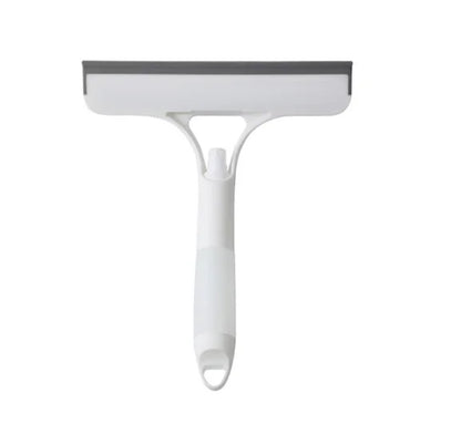 3-In-1 Multipurpose Glass Wiper Scraper Shower Squeegee Cleaner 3In1 with Spray Bathroom Mirrors Tiles Car Window Cleaning Tool